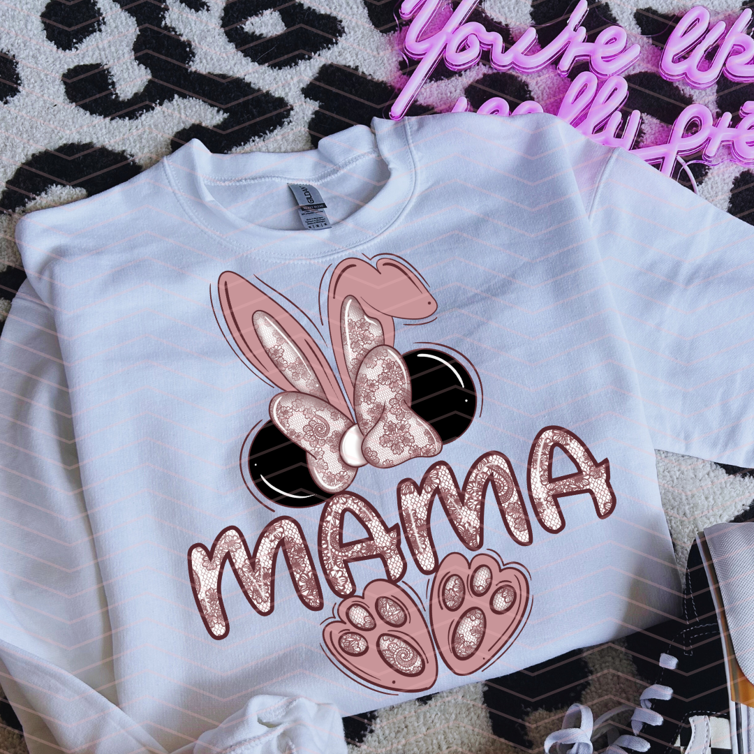 M MAMA PINK DTF TRANSFERS