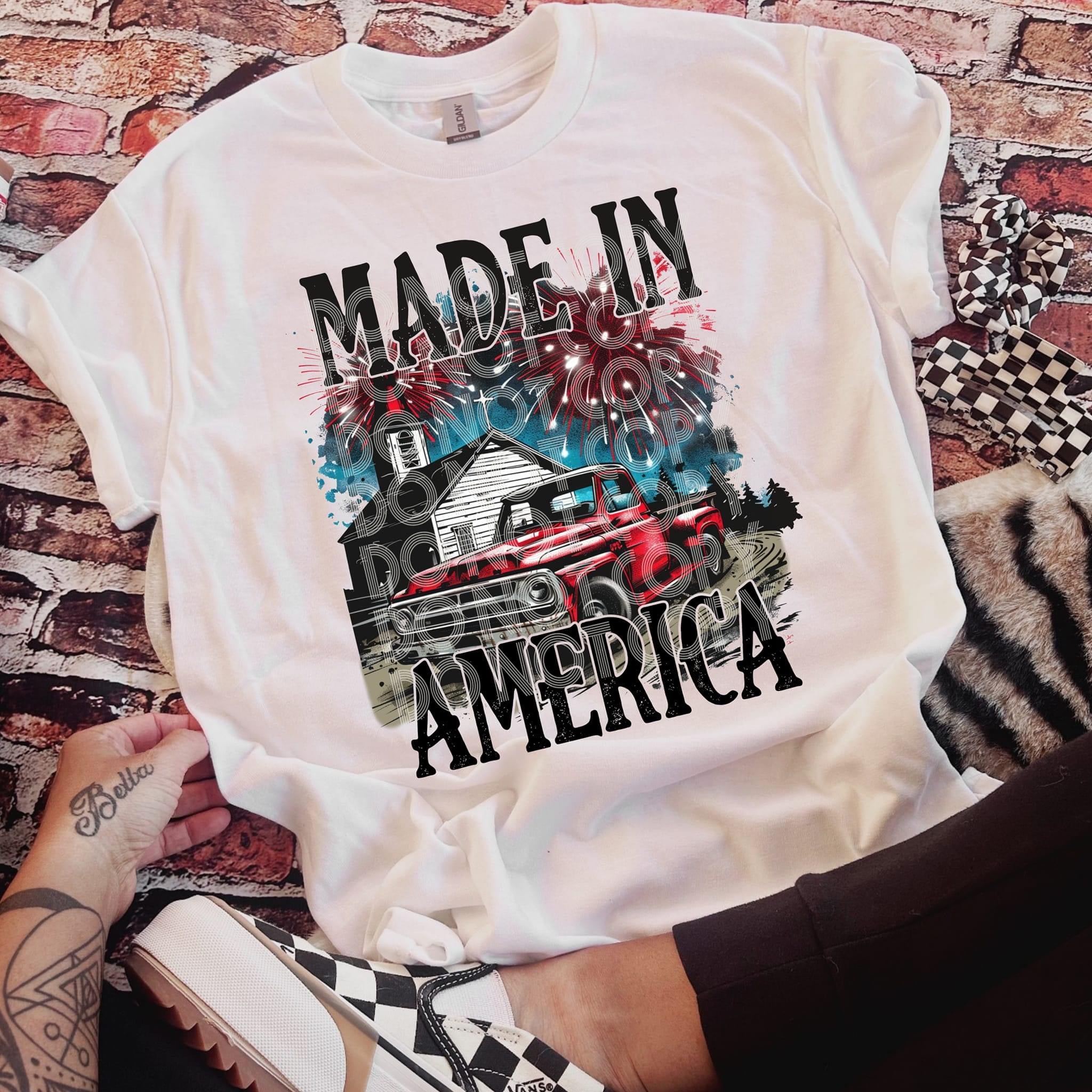 MADE IN AMERICA DTF TRANSFER