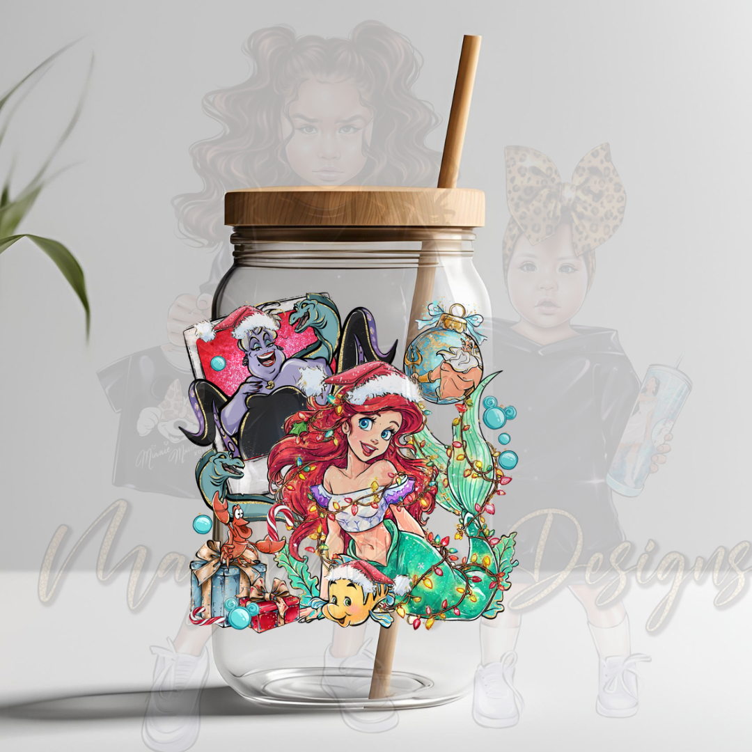 PRINCESS A CHRISTMAS PHOTOS UVDTF DECAL