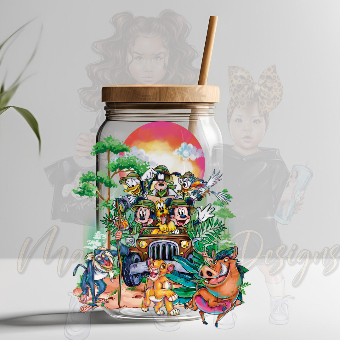 MFRIENDS IN JEEP UVDTF DECAL