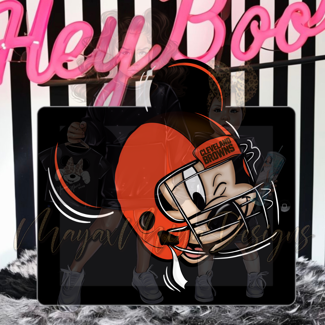 M BOY MOUSE CLVLND BRS PNG