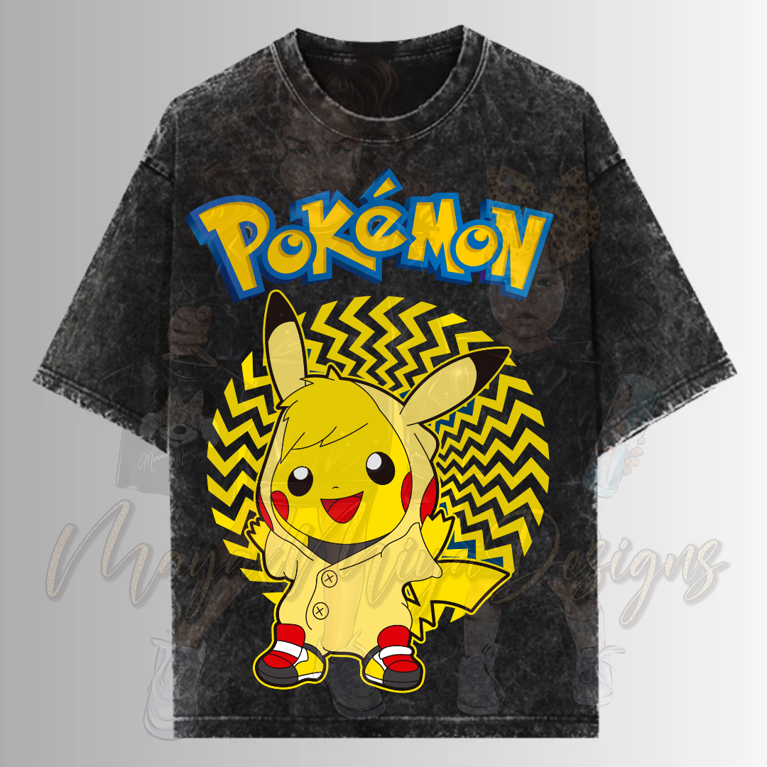 PMON PIKA IN PJS DTF TRANSFERS