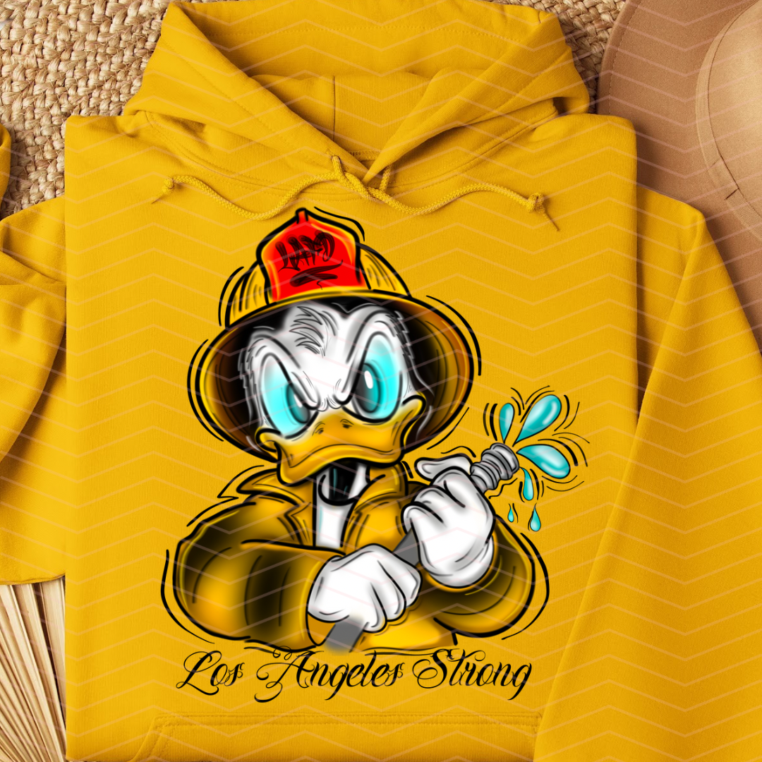 LAFD LA STRONG DDUCK FF DTF TRANSFERS