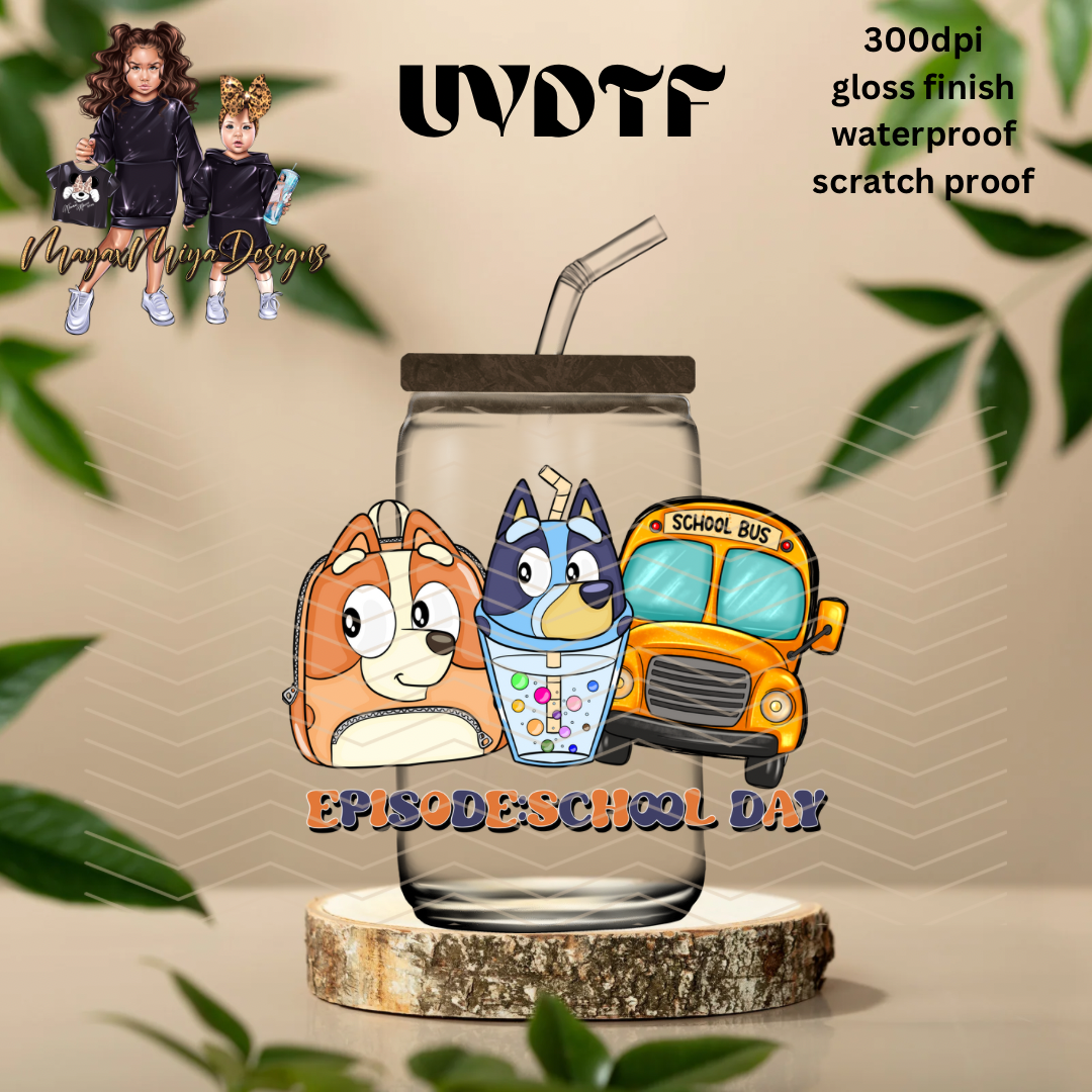 EPISODIOS SCHOOL DAY UVDTF DECAL