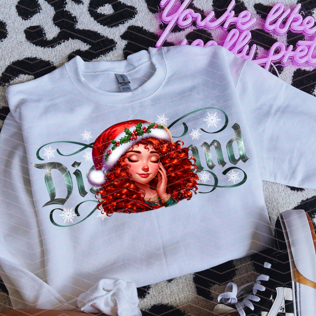 DREAM BIG PRINCESS MD CHRISTMAS V2 DTF TRANSFERS