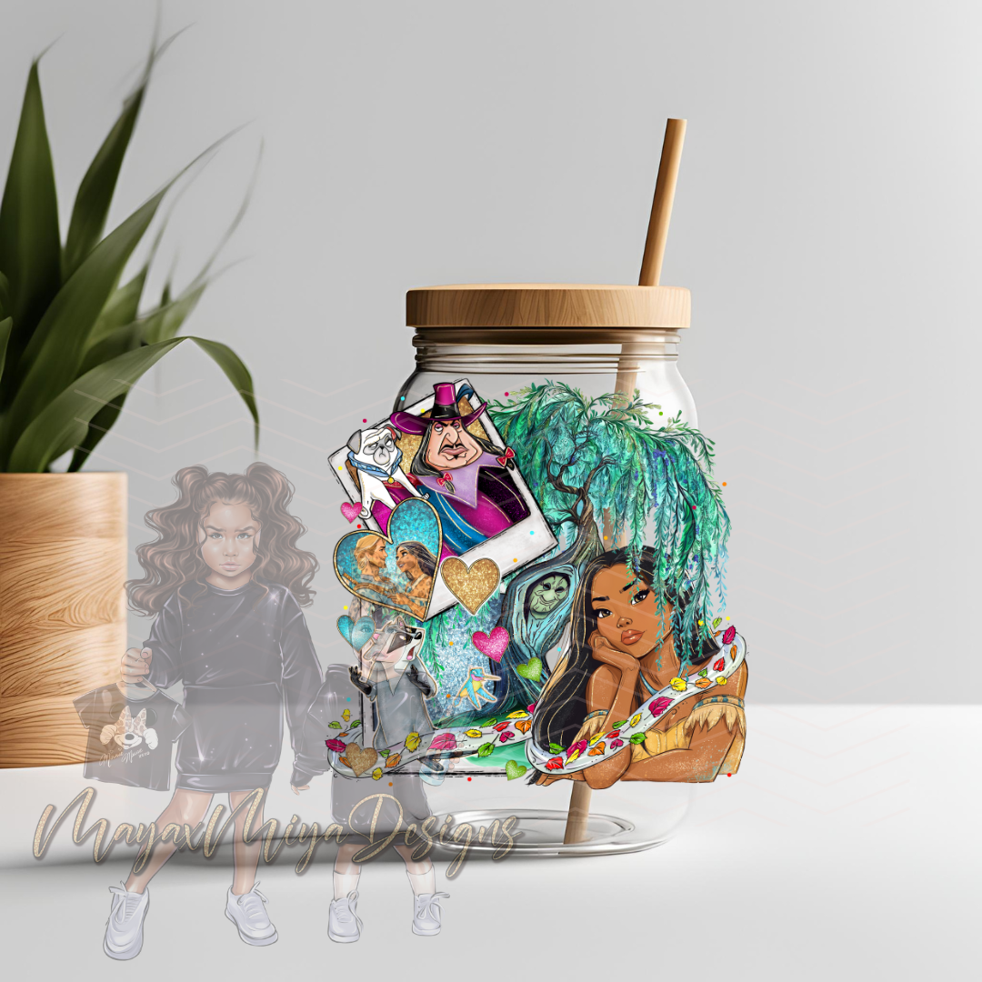PRINCESS P LOVE STORY MASHUP UVDTF DECAL