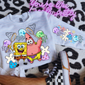 SB SQP JELLYFISH FRIENDS DTF TRANSFERS