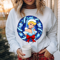 PRINCESS C WREATH DTF TRANSFERS