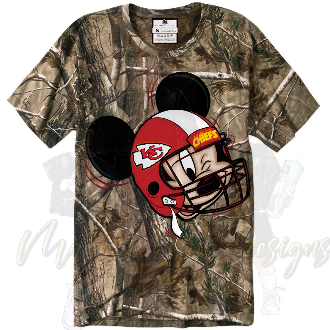CUSTOM CAMO TEAM SHIRT