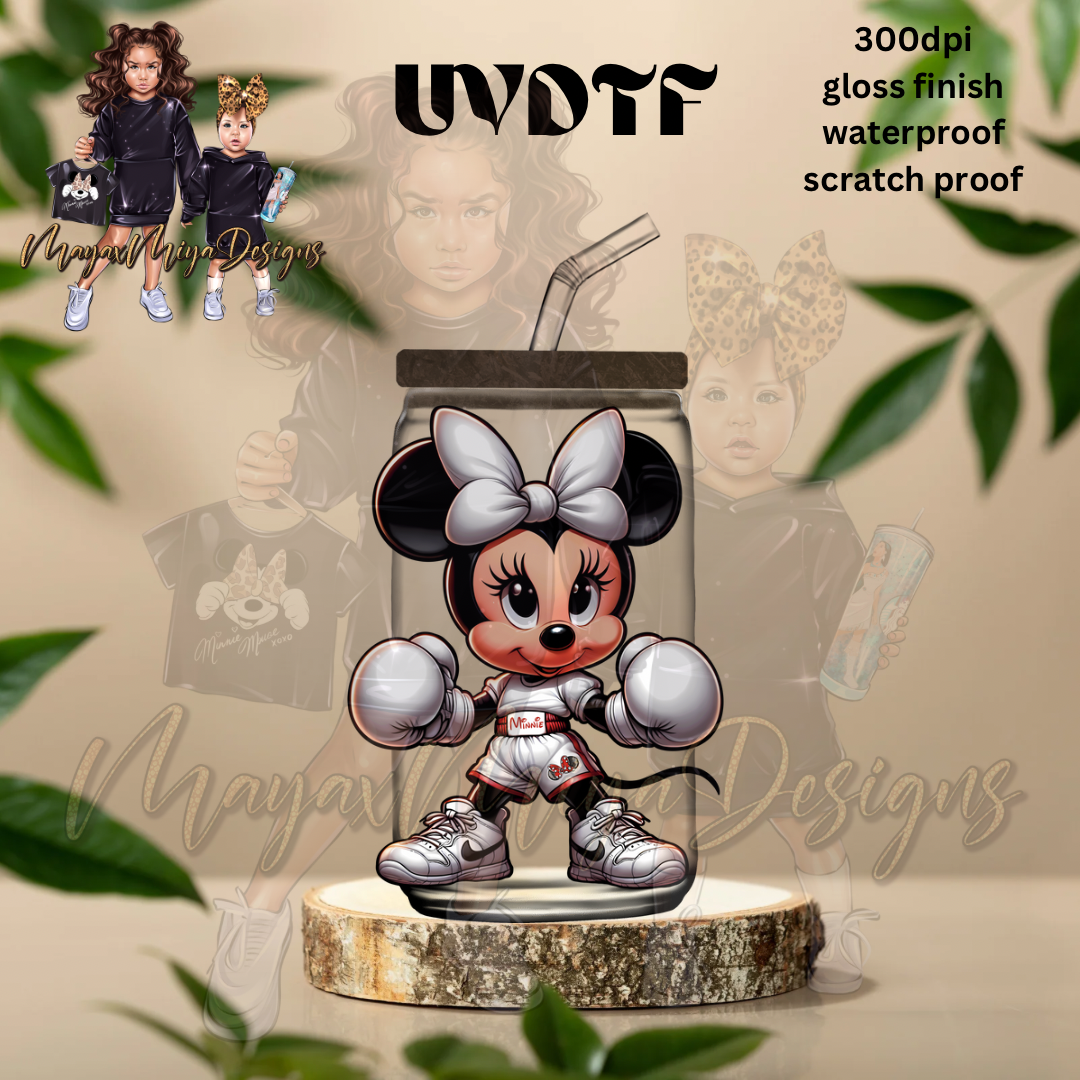 MMOUSE BOXING UVDTF DECAL