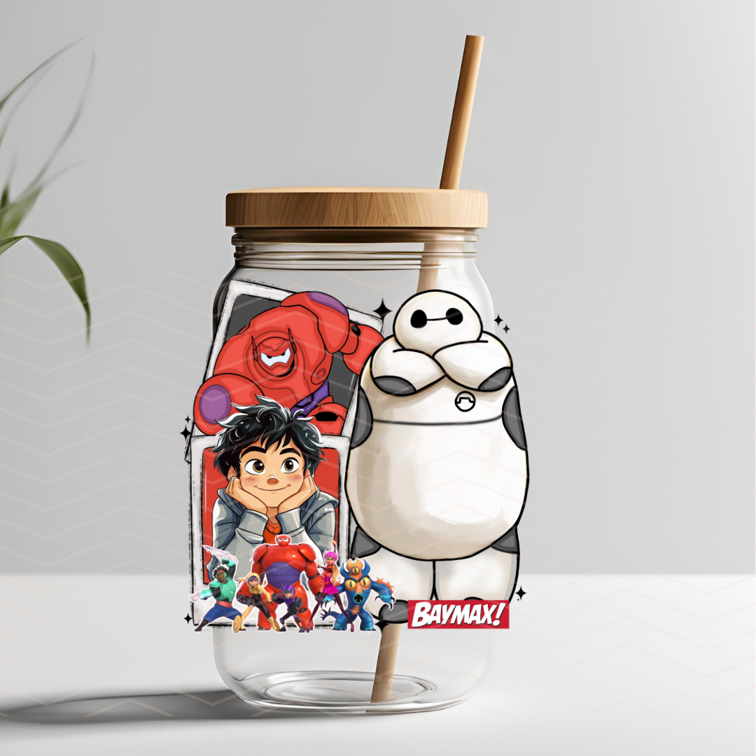 B HERO 6 MASHUP UVDTF DECAL