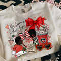 M GIRL MOUSE RED BELIEVE IN MAGIC DTF TRANSFERS