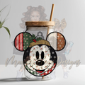 M MOUSE CHRISTMAS MISTLETOE UVDTF DECAL
