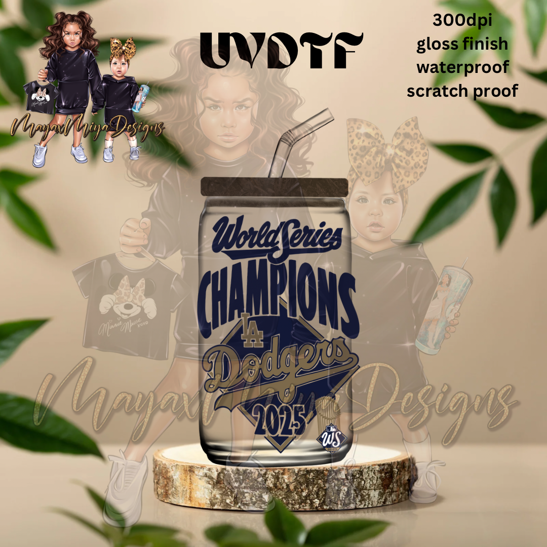 WS CHAMPS 2025 UVDTF DECAL