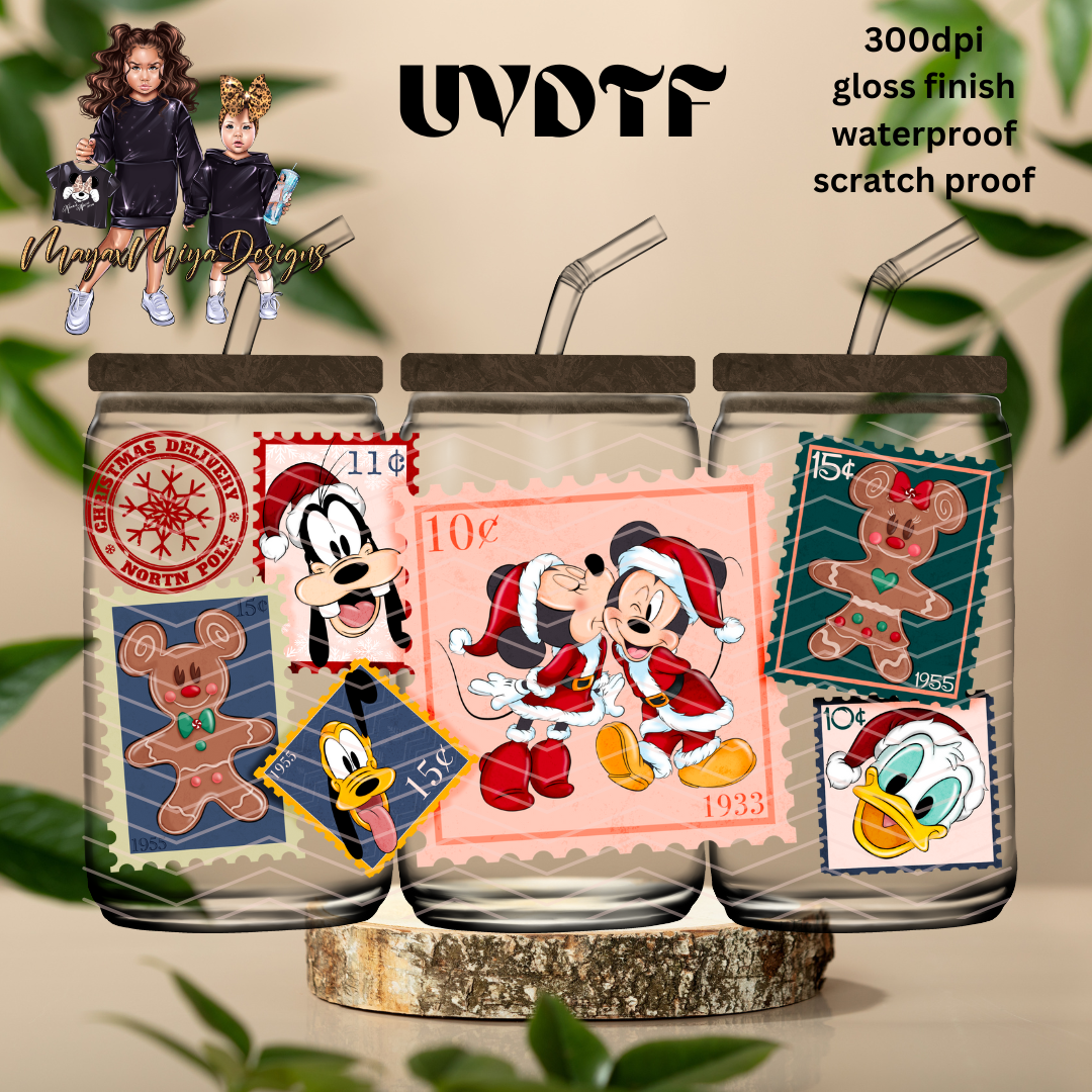 M FRIENDS CHRISTMAS SALE UVDTF WRAP