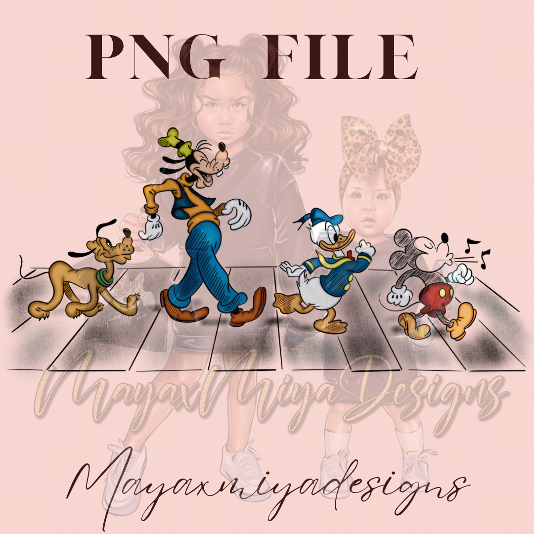 WALKING MFRIENDS PNG