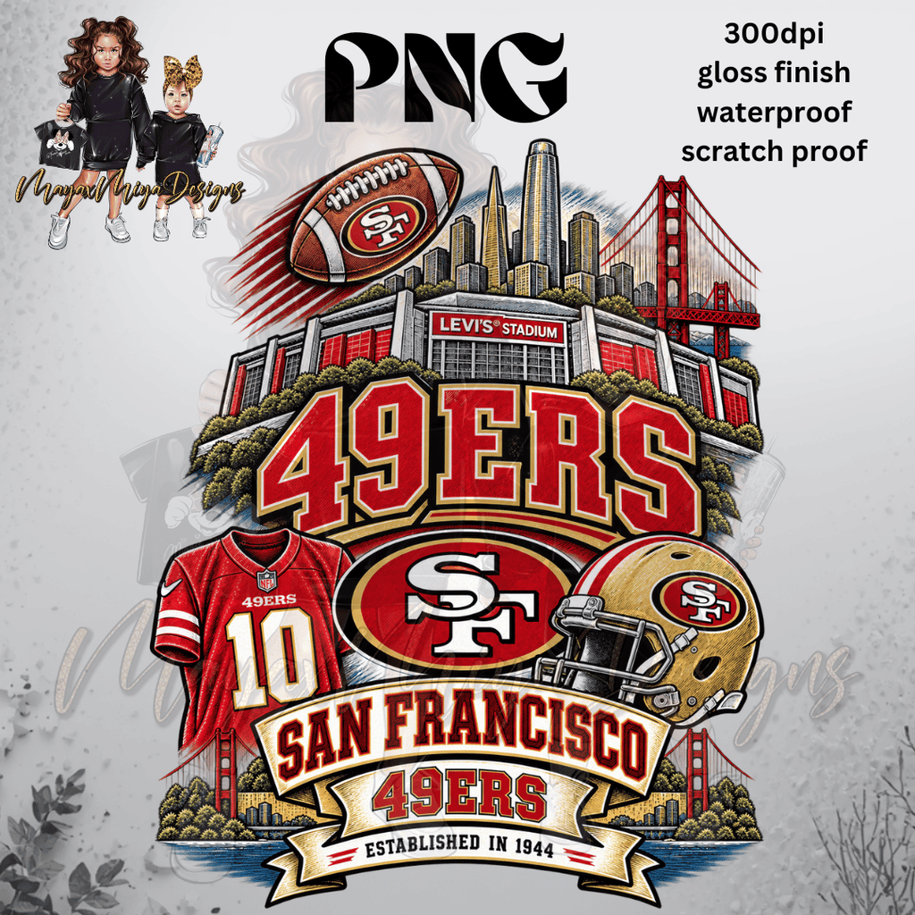 SF49ERS SKETCH PNG