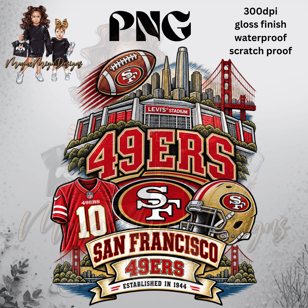 SF49ERS SKETCH PNG