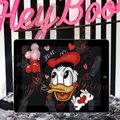 D DUCK LOVE & HEARTZ PNG