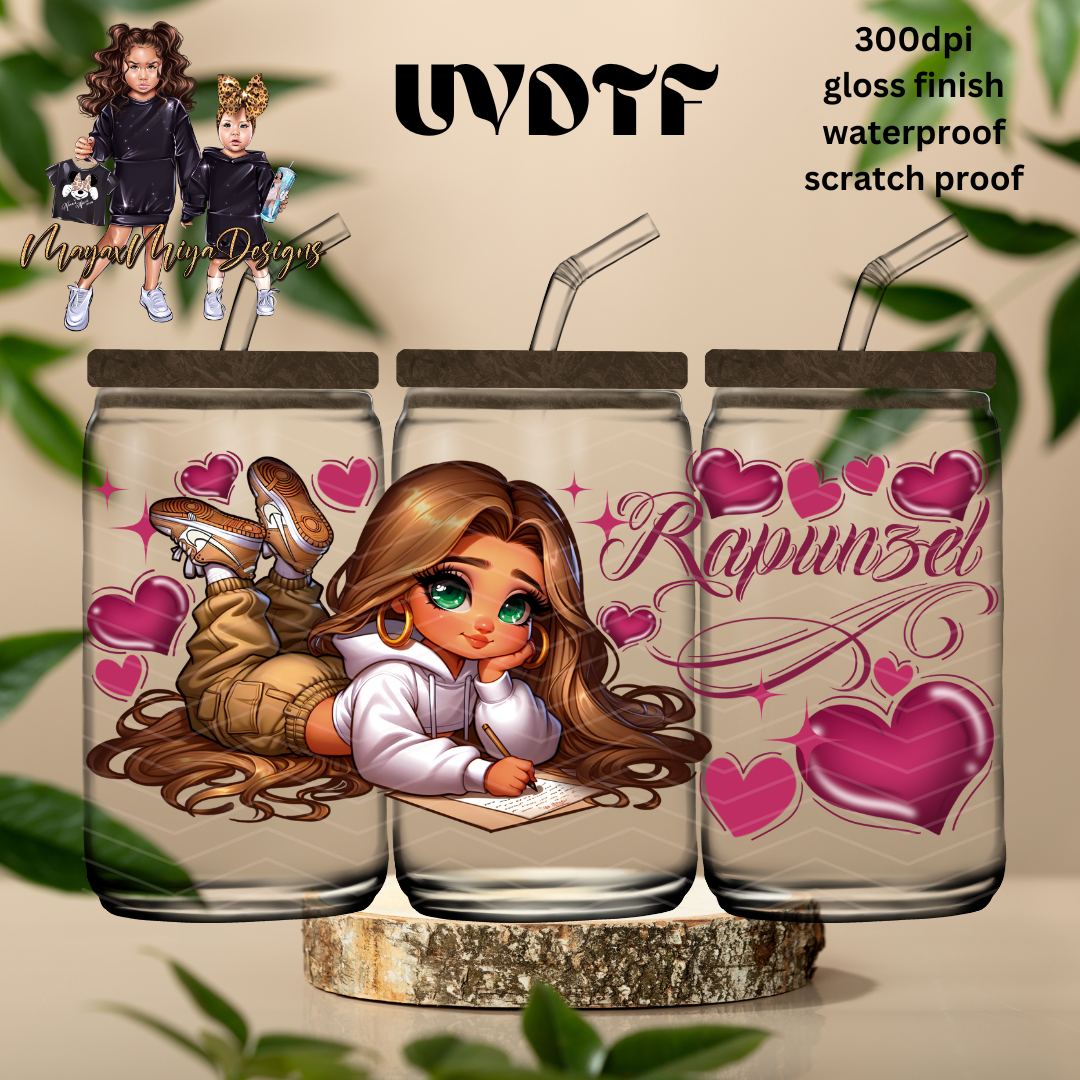 PRINCESS R AIRBRUSH UVDTF WRAP