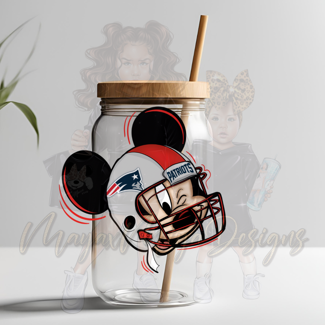 M BOY MOUSE NW EGLND PRTRTS UVDTF DECAL