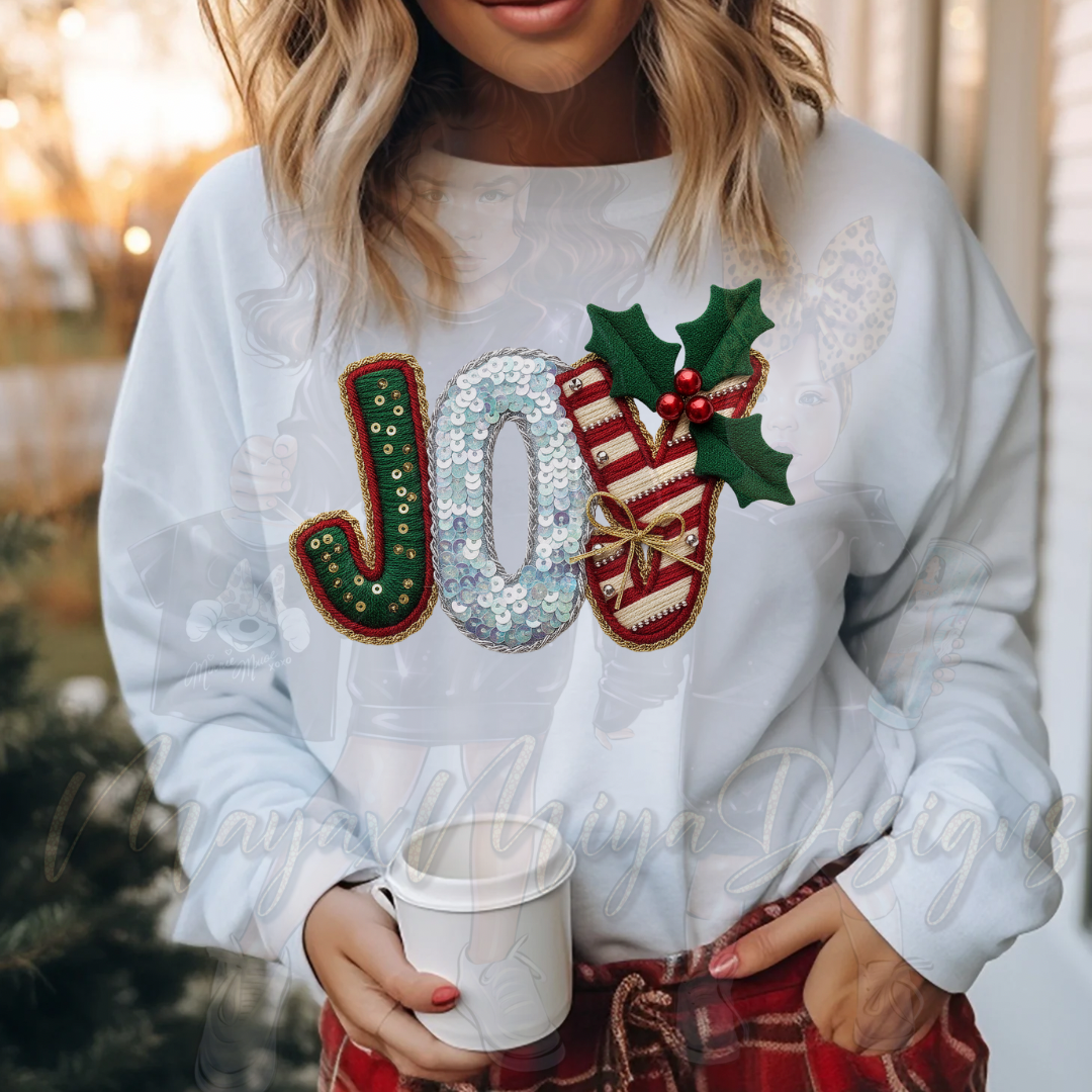 CHRISTMAS JOY DTF TRANSFERS