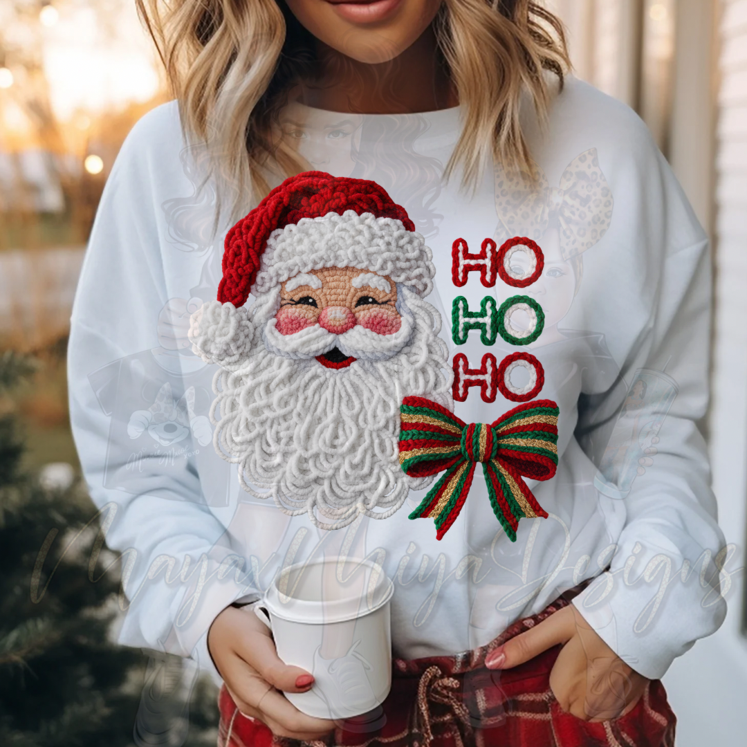 SNTA KLAUS HO HO HO DTF TRANSFERS