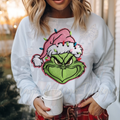 PINK GRNCHMAS DTF TRANSFERS
