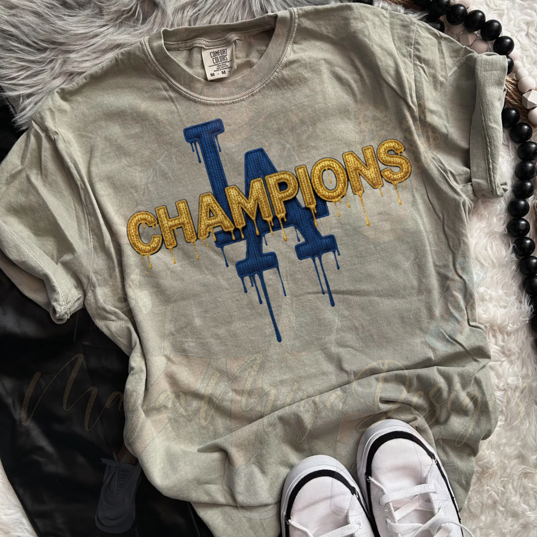 LA WS CHAMPIONS DTF TRANSFERS