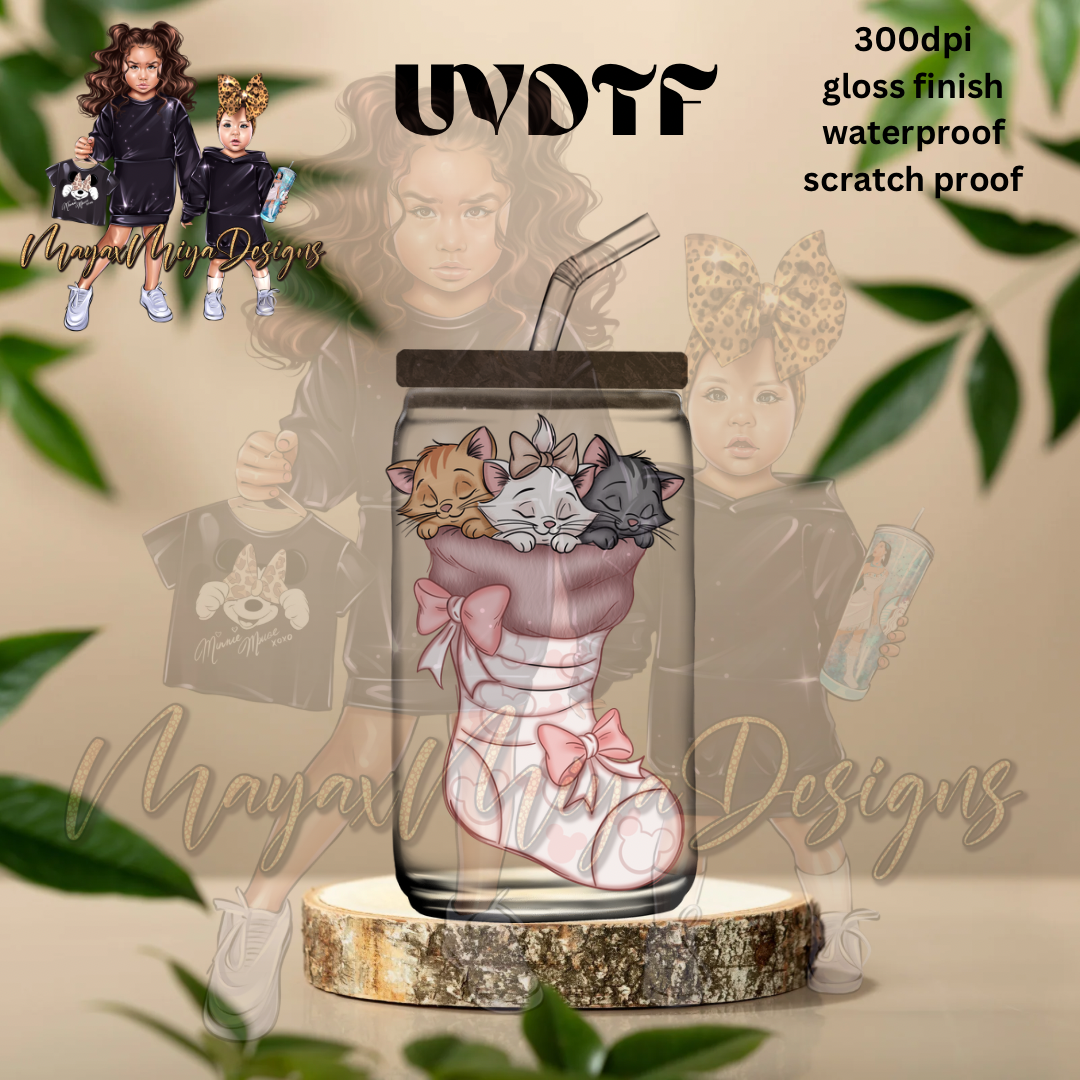 MCAT STOCKING UVDTF DECAL