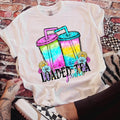 LOADED TEA JUNKIE DTF TRANSFER