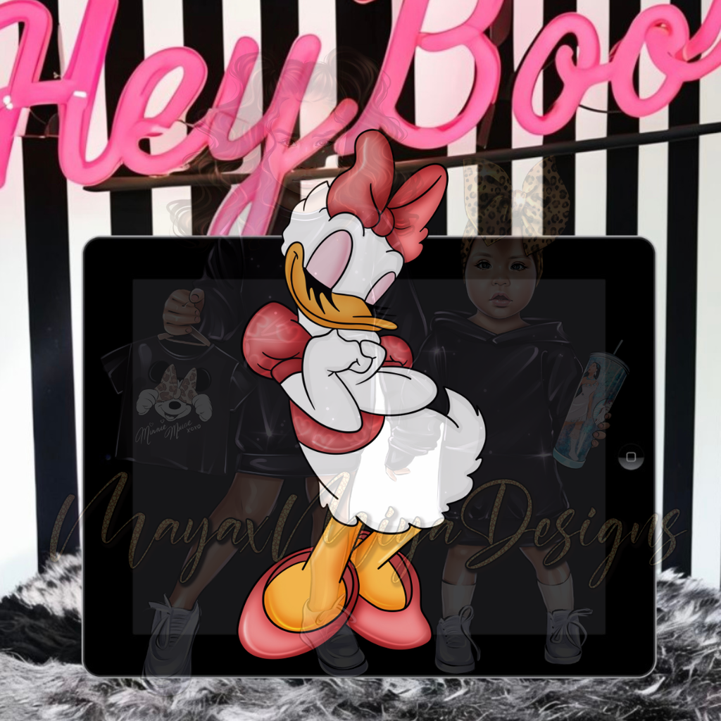 GIRL DDUCK VDAY PNG