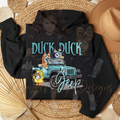 BLUE DUCK DUCK JEEP DTF TRANSFER
