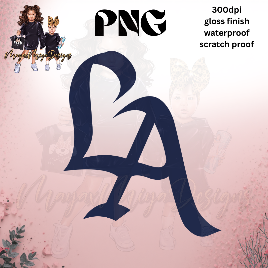 LA IN BLU PNG