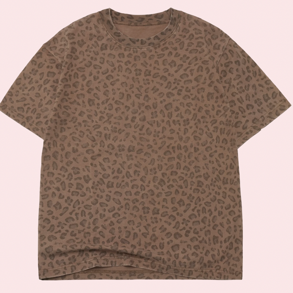 CUSTOM CHEETAH PRINT TSHIRT