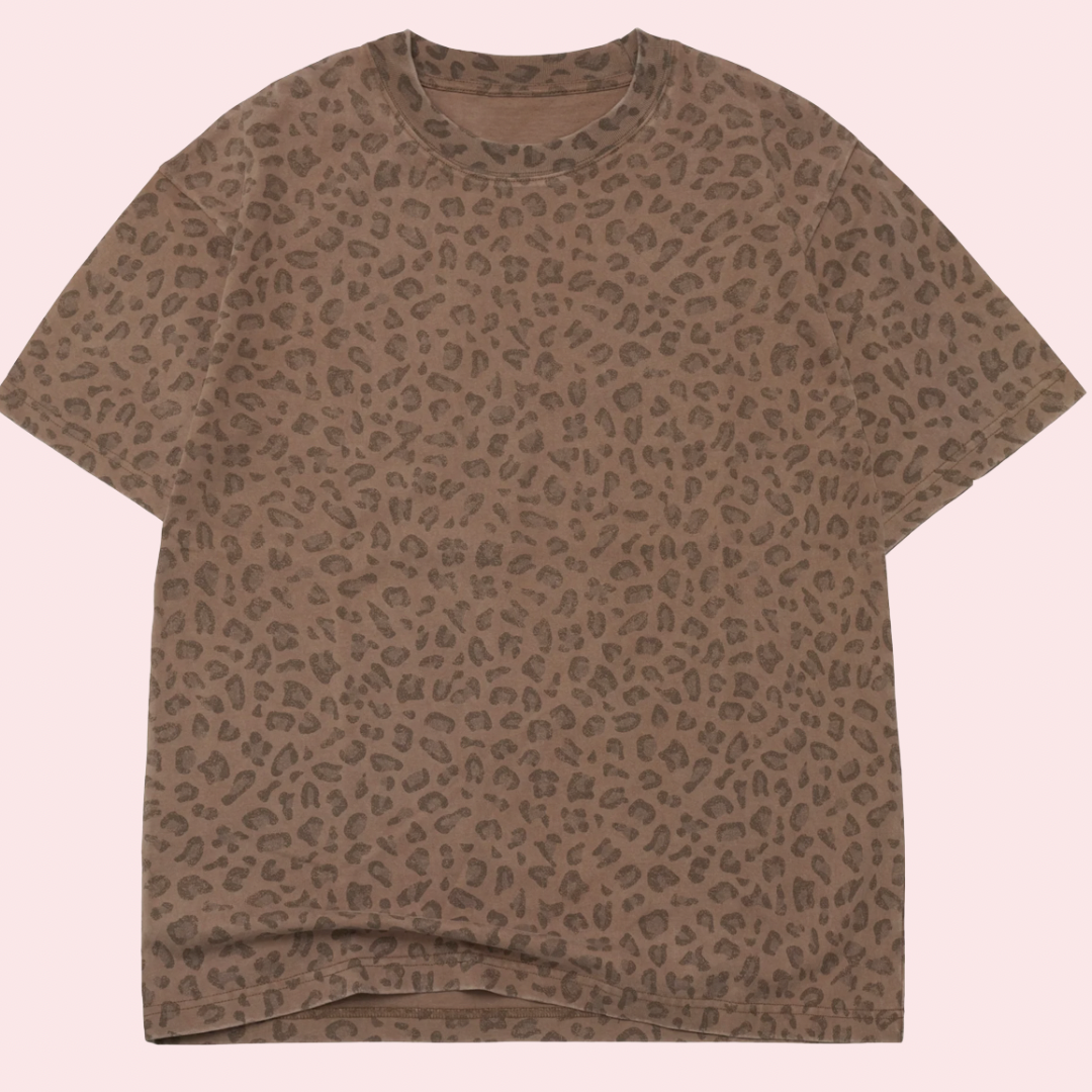 BLANK CHEETAH TSHIRT