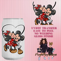UVDTF M&M love decal blk and red