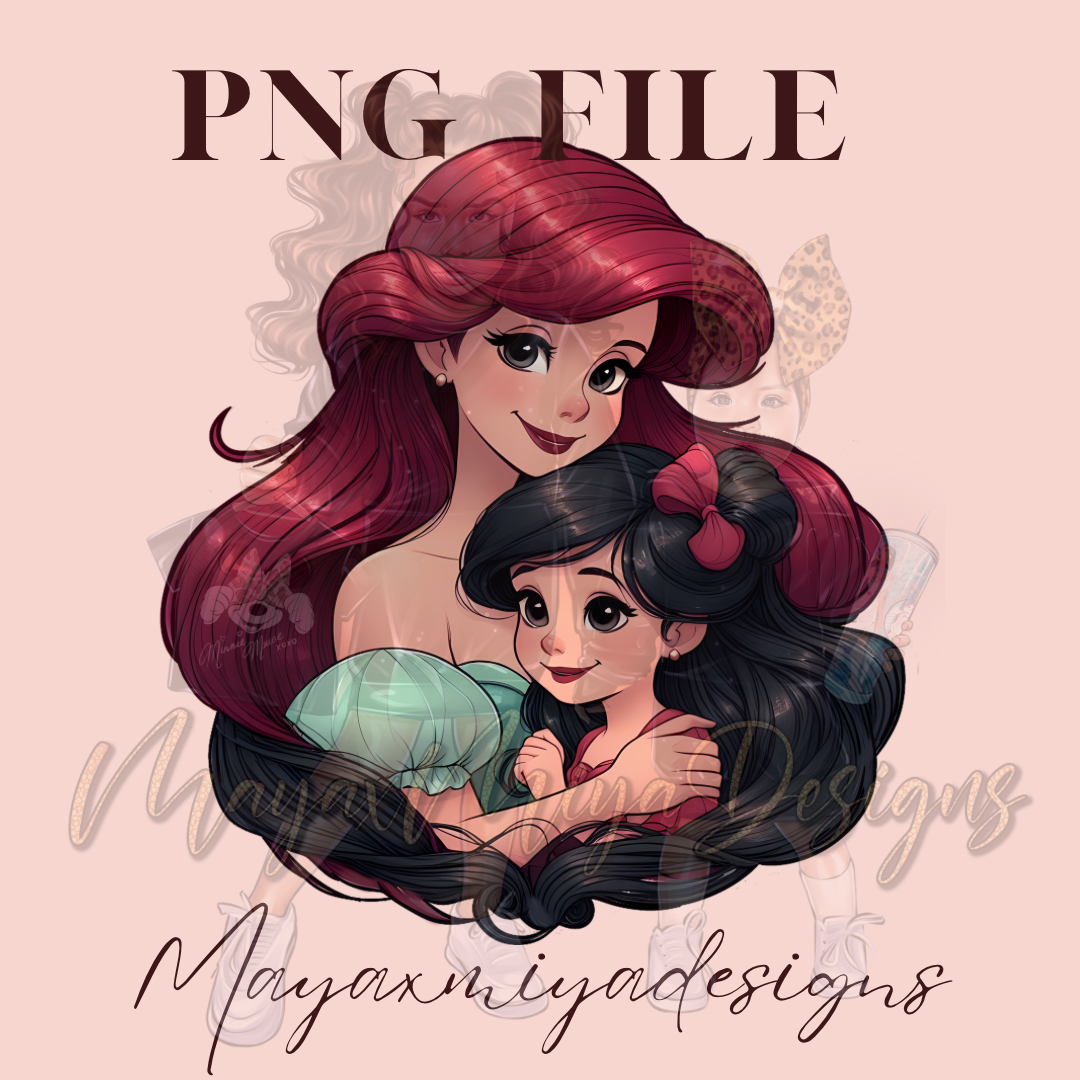A AND HER DAUGHTER PNG