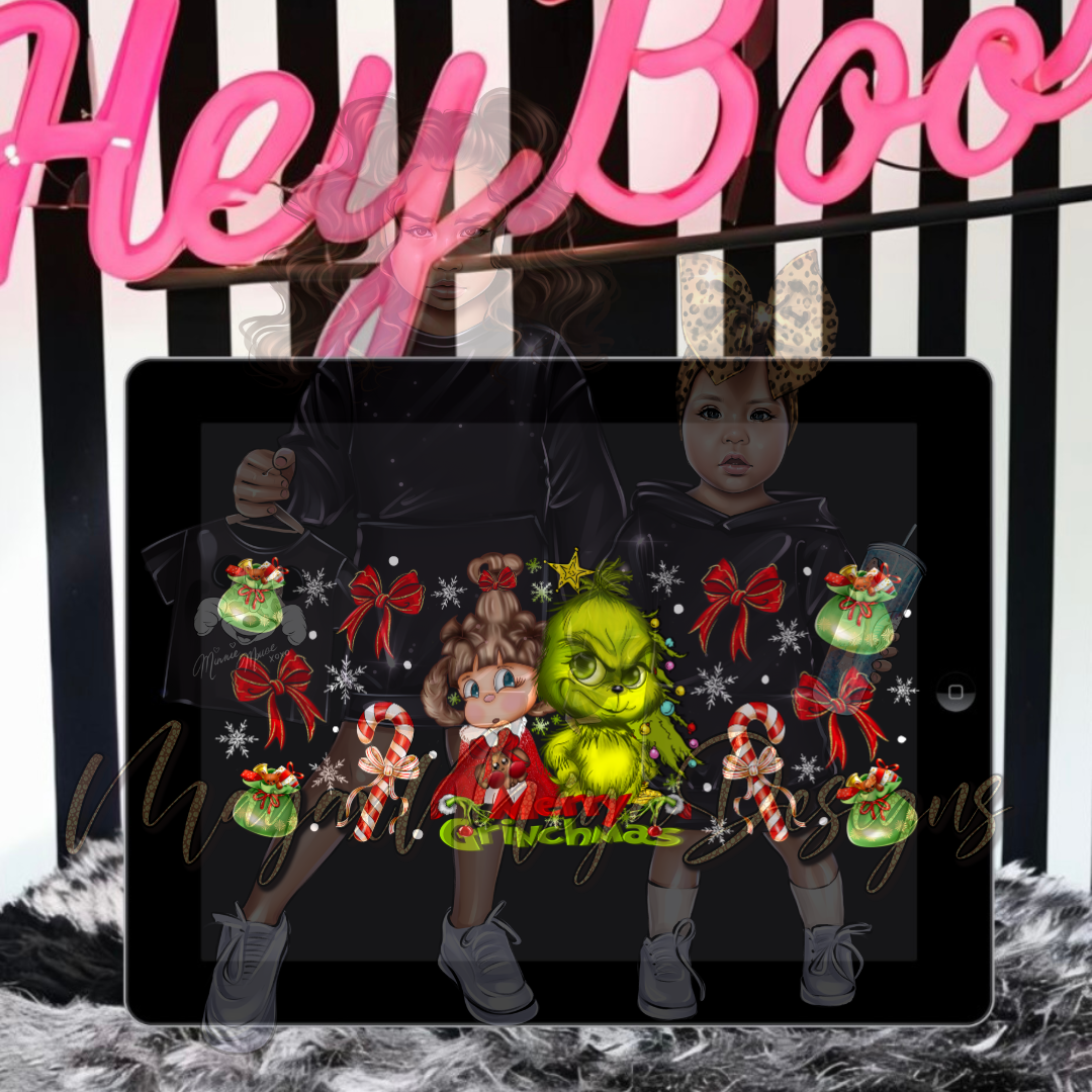 GRINCH AND CINYLOU PNG WRAP V2