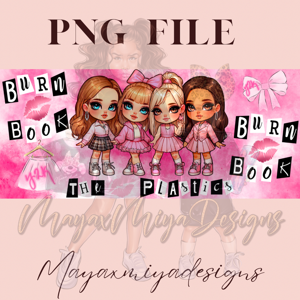 THE PLASTICS SUBLIMATION WRAP PNG