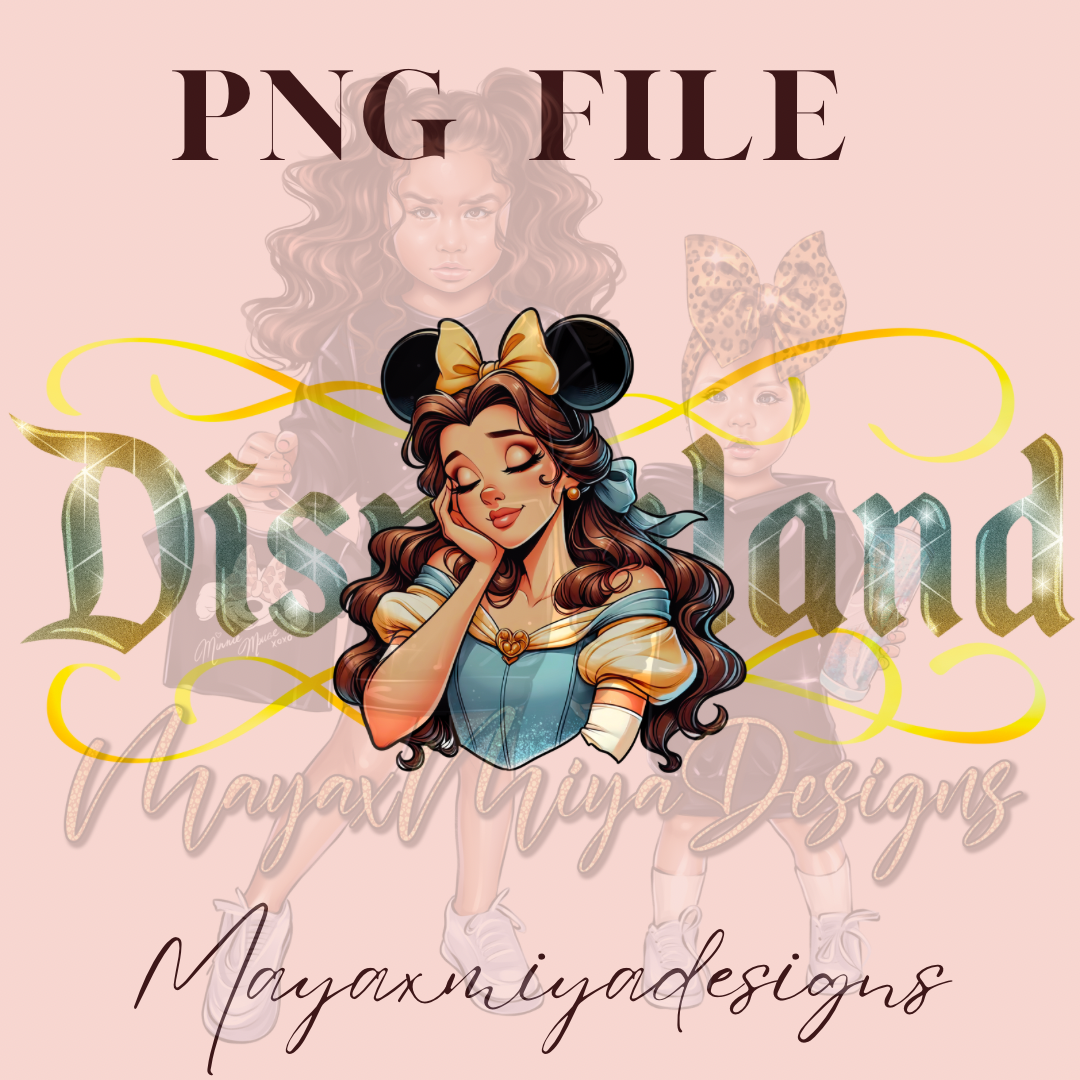 PRINCESS B DREAM BIG PNG WRAP