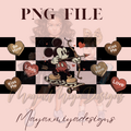Mouse Cupid checkered wrap