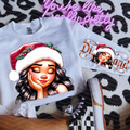 DREAM BIG PRINCESS M CHRISTMAS DTF TRANSFERS