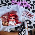 PRINCESS A AIRBRUSH DTF TRANSFERS