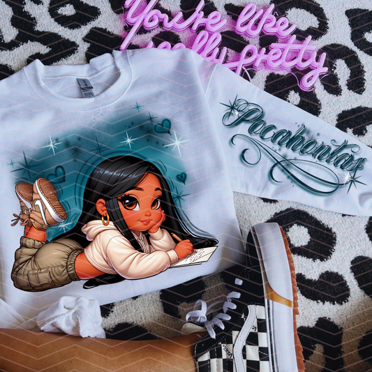 PRINCESS P AIRBRUSH DTF TRANSFERS