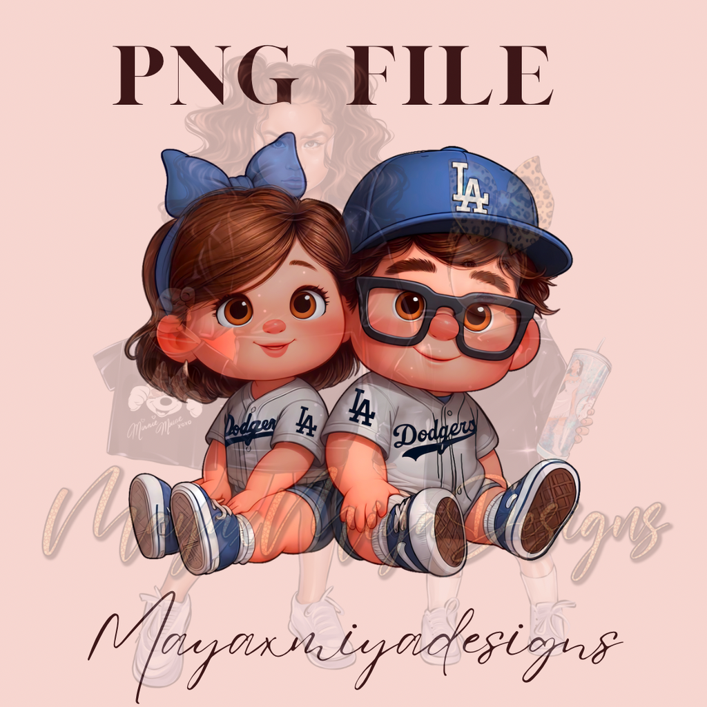 UP LA BASEBALL FANS PNG