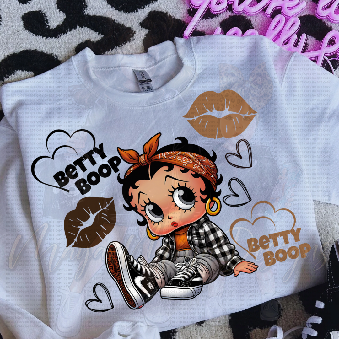 BETTY B CHICANA V2 DTF TRANSFERS