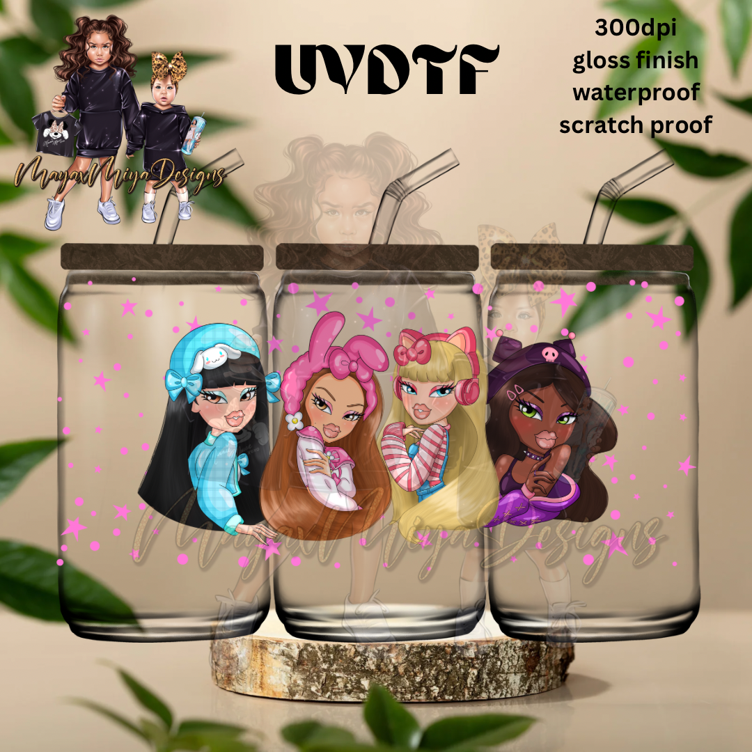 KAWAI BRTZ DOLLS UVDTF WRAP