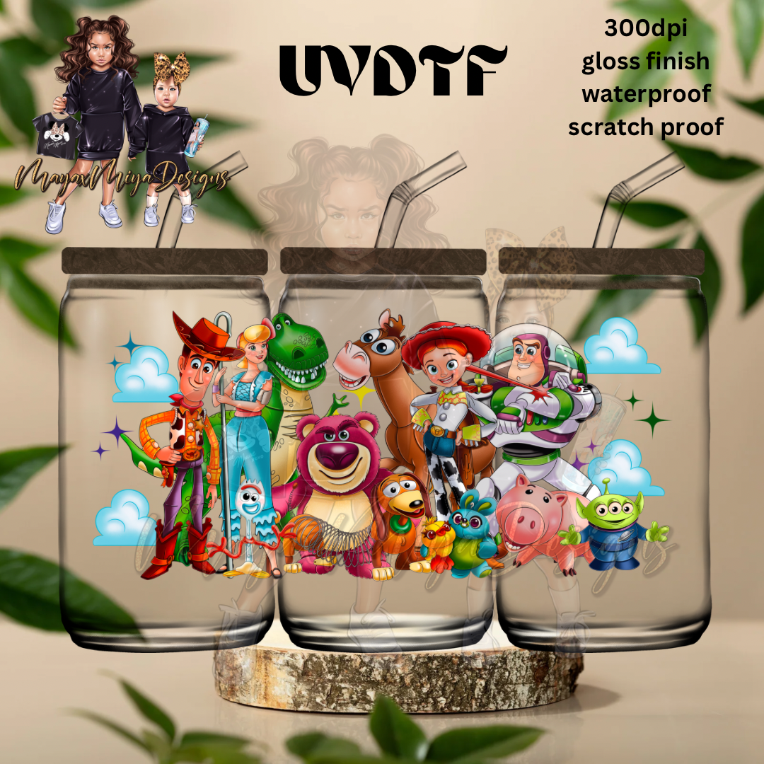 T STORY ALL FRIENDS UVDTF WRAP