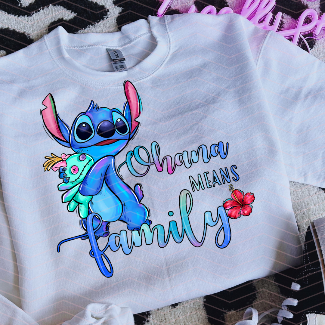 ST OHANA MEANS FAMILY DTF TRANSFERS